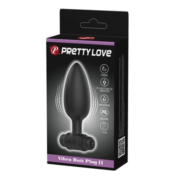 PRETTY LOVE - VIBRA BUTT PLUG II