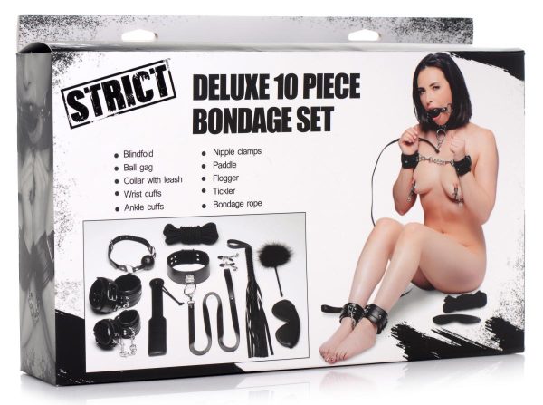 STRICT BONDAGE SÆT 10 DELE