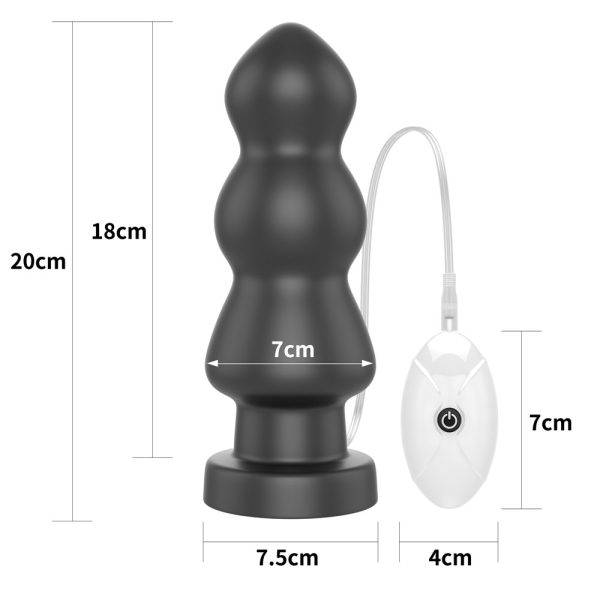 LOVETOY - VIBRATING ANAL RIGGER KING SIZED