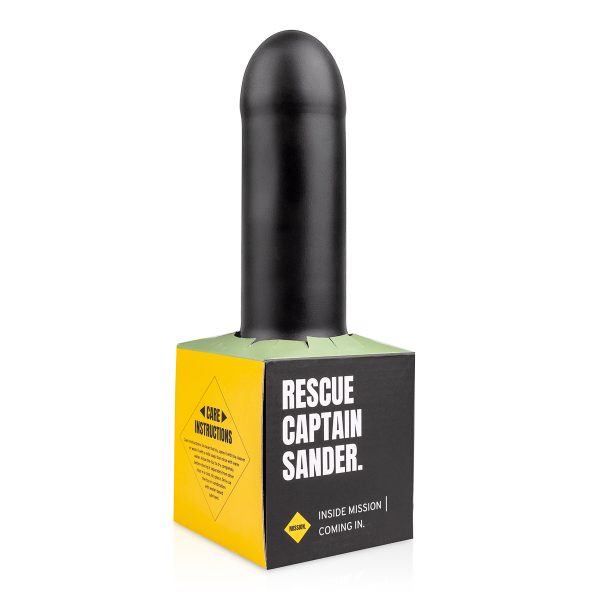 BUTTR - TACTICAL STOR ANAL DILDO MED SUGEKOP 25CM
