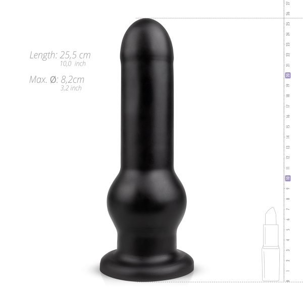 BUTTR - TACTICAL STOR ANAL DILDO MED SUGEKOP 25CM