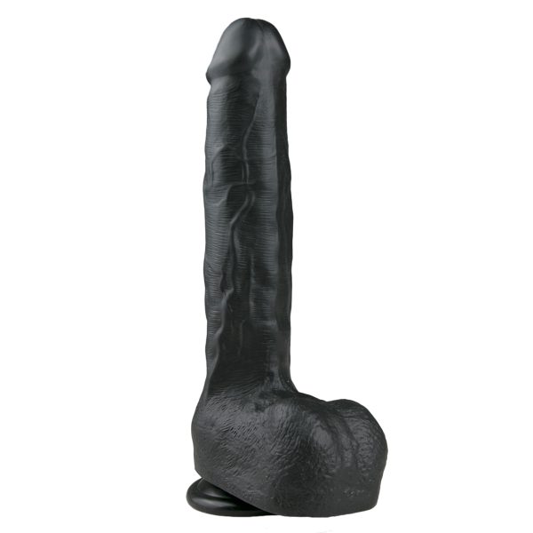 EASYTOYS KÆMPE DILDO MED SUGEKOP 29,5CM