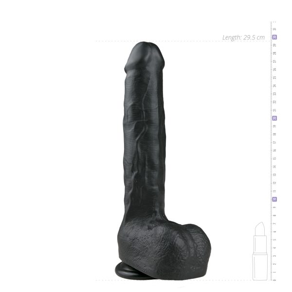 EASYTOYS KÆMPE DILDO MED SUGEKOP 29,5CM
