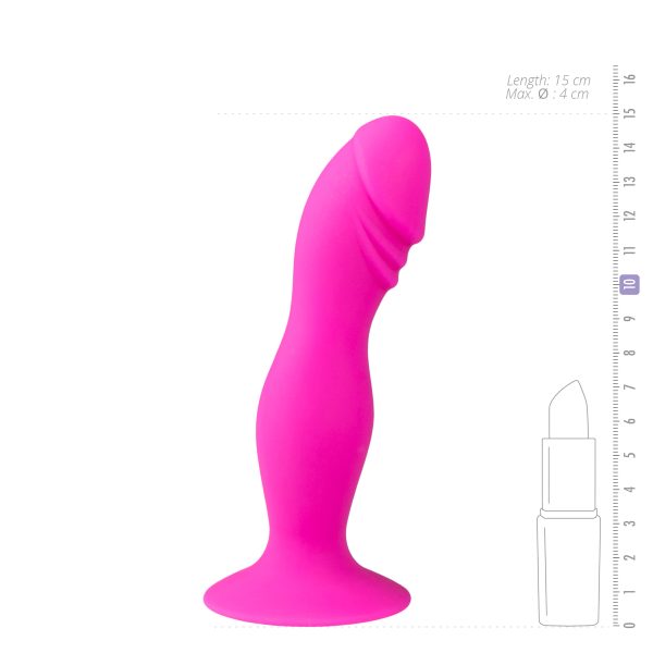 EASYTOYS SILIKONE PLEASER ANAL DILDO 15CM