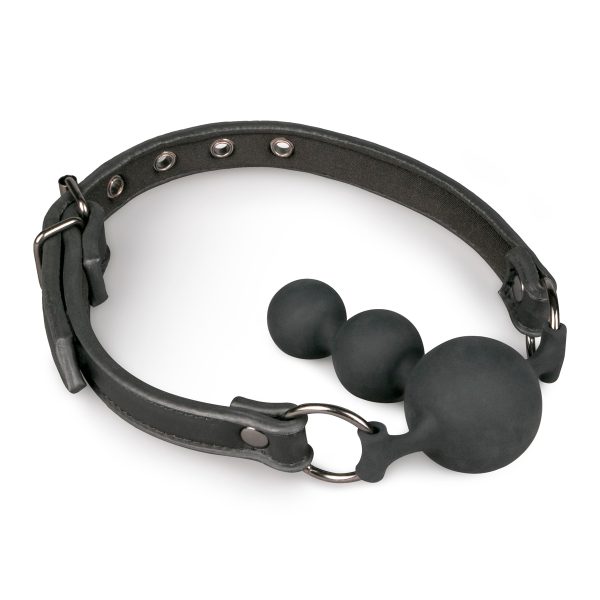 EASYTOYS TRIPLE SILIKONE BALL GAG