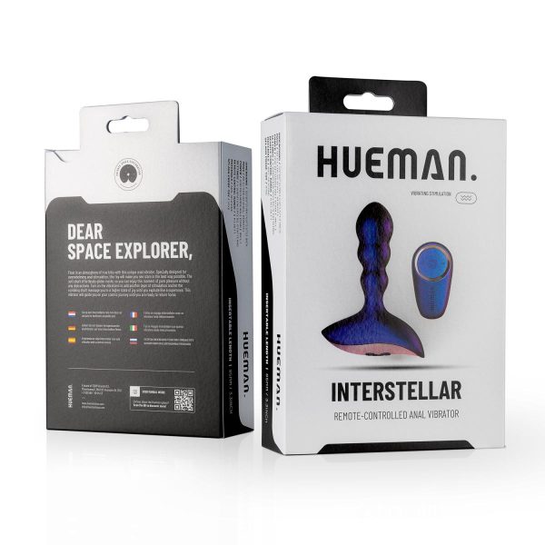 HUEMAN FJERNSTYRET ANAL VIBRATOR