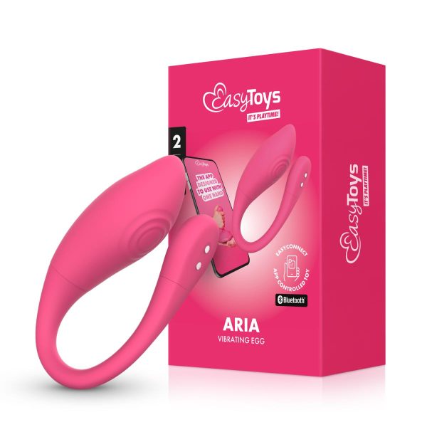 EASYTOYS APPSTYRET VIBRATOR ÆG