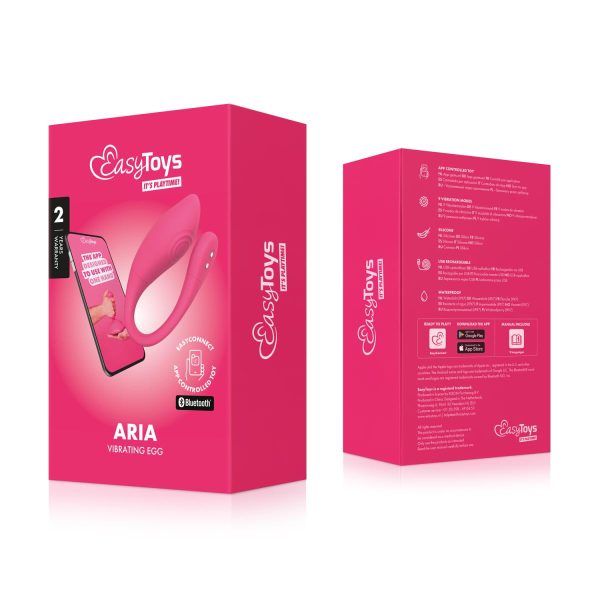 EASYTOYS APPSTYRET VIBRATOR ÆG