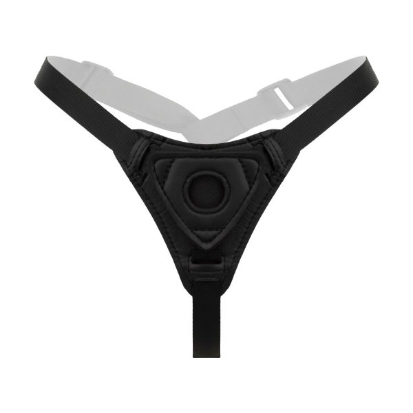 EASYTOYS SILIKONE STRAP ON MED RILLER