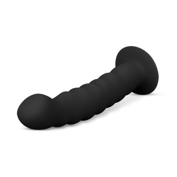 EASYTOYS SILIKONE STRAP ON MED RILLER