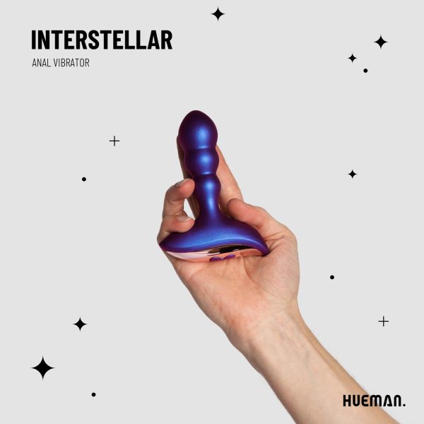 HUEMAN FJERNSTYRET ANAL VIBRATOR