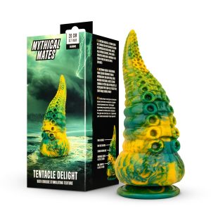 MYTHICAL MATES - TENACLE DELIGHT DILDO 22CM MED SUGEKOP