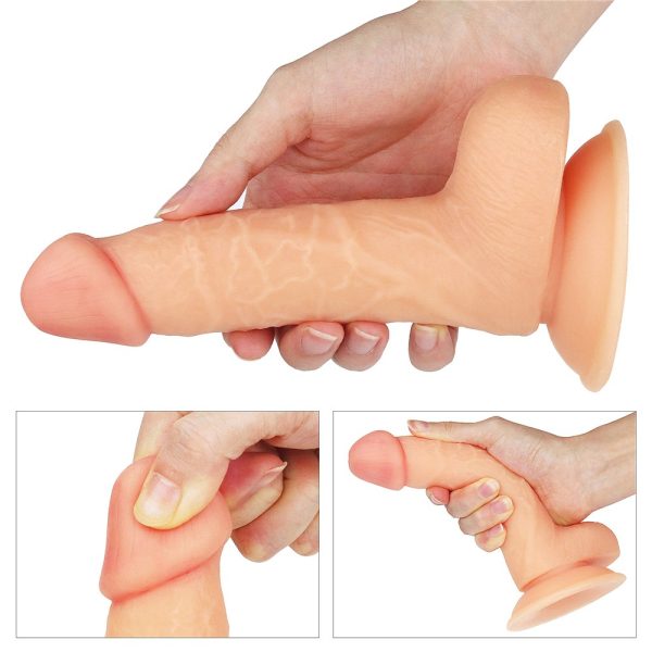 LOVETOY DILDO 18CM THE ULTRA SOFT DUDE
