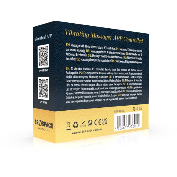 EROSPACE APP-CONTROLLED MASSAGER SWEET PLAY A5