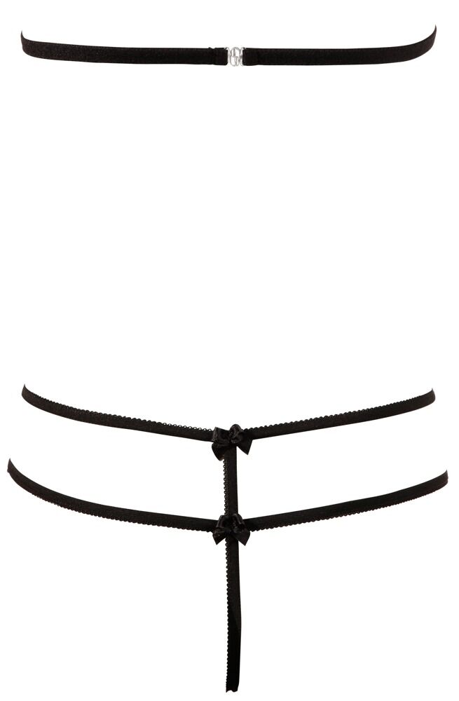 Sexlegetøj - COTTELLI BUNDLØS BLONDE BH SÆT - Nautii.dk COTTELLI BUNDLØS BLONDE BH SÆT