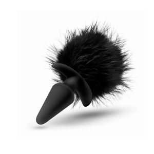 ANAL ADVENTURES - SORT BUNNYTAIL BUTT PLUG