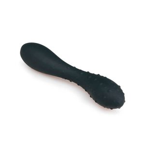 EASYTOYS - CURVED TEXTURED DILDO 19CM