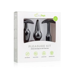 EASYTOYS - PLEASURE KIT BUTT PLUG SÆT