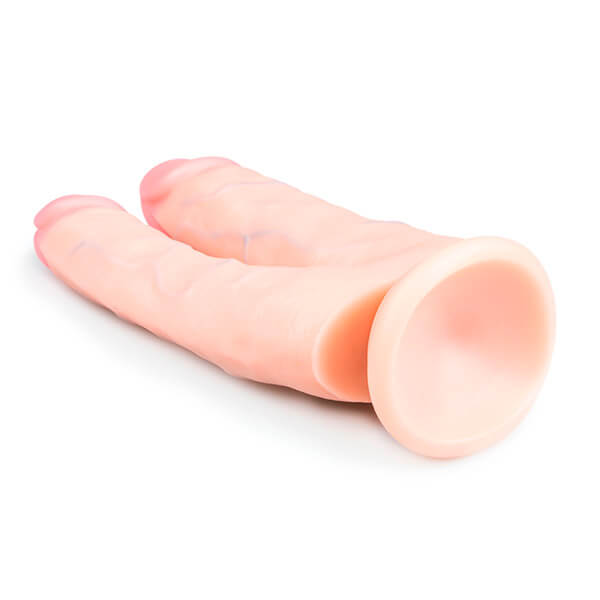 Sexlegetøj - EASYTOYS - REALISTISK DOUBLE DONG 18CM - Nautii.dk EASYTOYS - REALISTISK DOUBLE DONG 18CM