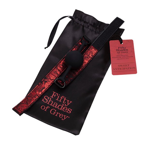 Sexlegetøj - FIFTY SHADES OF GREY - SWEET ANTICIPATION BALL GAG - Nautii.dk FIFTY SHADES OF GREY - SWEET ANTICIPATION BALL GAG