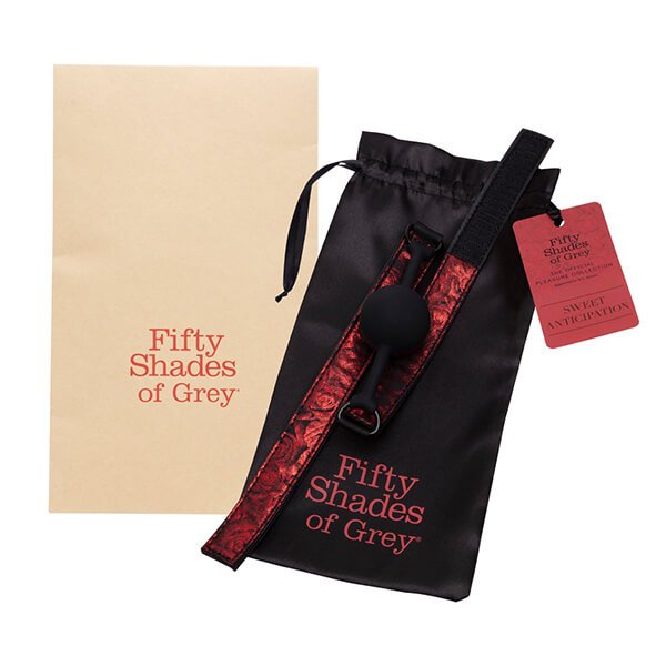 Sexlegetøj - FIFTY SHADES OF GREY - SWEET ANTICIPATION BALL GAG - Nautii.dk FIFTY SHADES OF GREY - SWEET ANTICIPATION BALL GAG