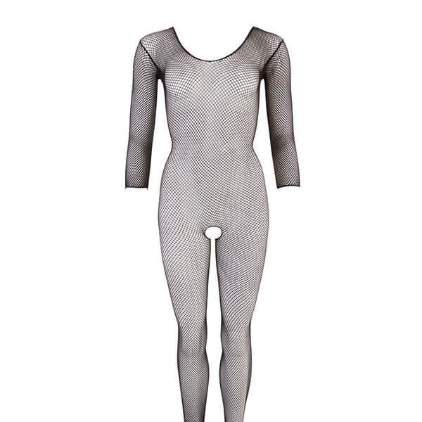 Sexlegetøj - MANDY MYSTERY NET CATSUIT MED ÆRMER - Nautii.dk MANDY MYSTERY NET CATSUIT MED ÆRMER