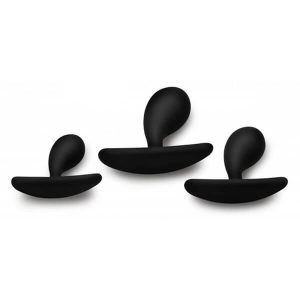 MASTER SERIES - DARK FROPLETS CURVED ANAL TRAINER SÆT