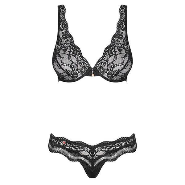 Sexlegetøj - OBSESSIVE - BLONDE BH & G-STRENG SÆT - Nautii.dk OBSESSIVE - BLONDE BH & G-STRENG SÆT