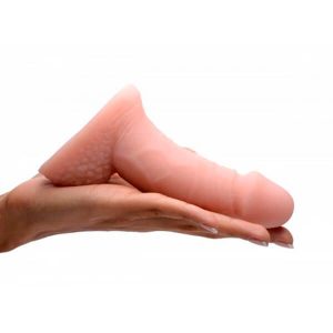 STRAP U - BULGE PACKER BLØD DILDO 14CM