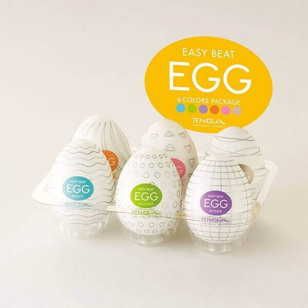 Sexlegetøj - TENGA - VARIANT 6-PACK ONANI ÆG - Nautii.dk TENGA - VARIANT 6-PACK ONANI ÆG