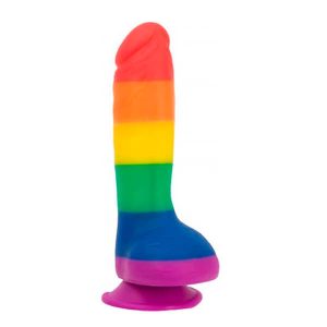 ADDICTION - JUSTIN RAINBOW SILIKONE DILDO 19CM