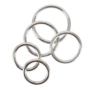 BAD KITTY - METAL PENISRING SÆT 5 STK