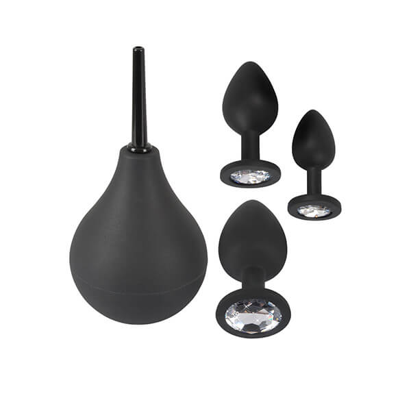 Sexlegetøj - BLACK VELVETS - KOMPLET ANAL TRAINING KIT - Nautii.dk BLACK VELVETS - KOMPLET ANAL TRAINING KIT