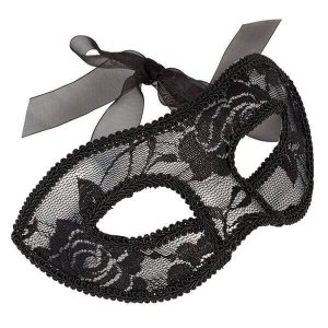 COTTELLI - LACE MASKE SORT
