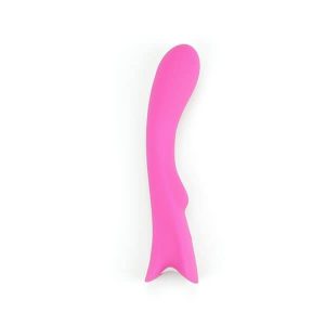 DELIGHT - CURVED OPLADELIG DILDO VIBRATOR PINK