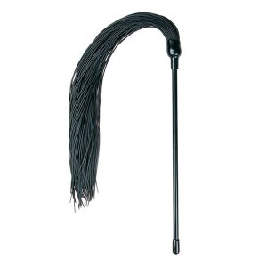 EASYTOYS - BLACK SILIKONE TICKLER 49CM