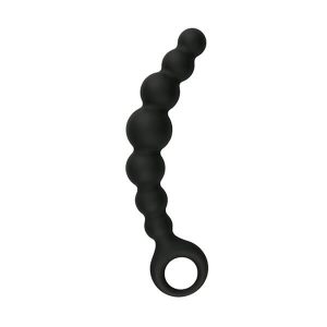 EASYTOYS - KURVET SILIKONE ANALKÆDE