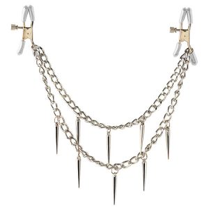 FETISH FANTASY - ROCK HARD BRYSTKLEMMER MED KÆDE