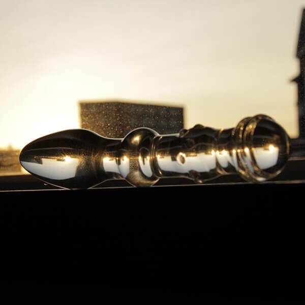 Sexlegetøj - NEZEND - GLAS DILDO CANDY STICK 17CM - Nautii.dk NEZEND - GLAS DILDO CANDY STICK 17CM