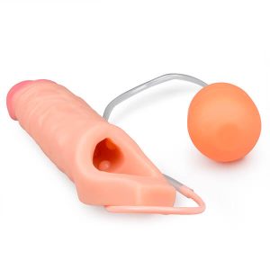 SIZE MATTERS - REALISTISK SPRØJTE PENIS SLEEVE