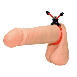 YOU2TOYS - RED SLING JUSTERBAR PENISRING