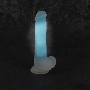 YOU2TOYS - SELVLYSENDE REALISTISK DILDO 21CM