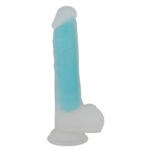 YOU2TOYS - SELVLYSENDE REALISTISK DILDO 21CM